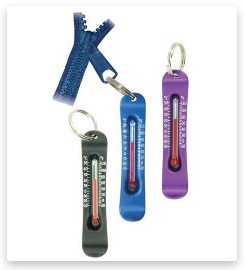 Sun Company Brrr-ometer - Snowsport Zipperpull Thermometer
