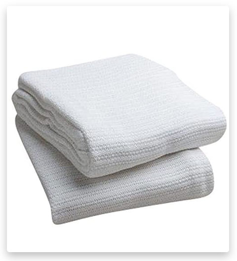 Elivo 100% Cotton Hospital Thermal Blankets