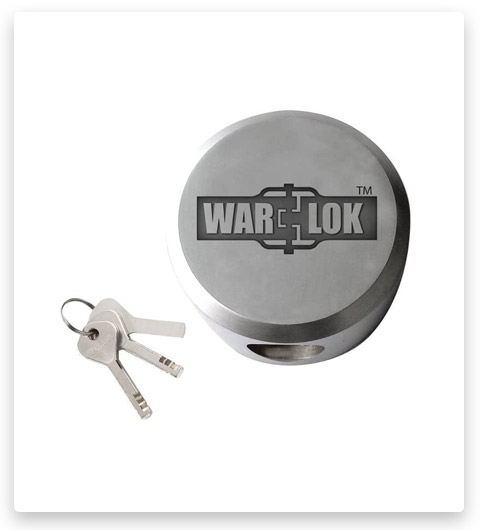 War-Lok Heavy Duty Puck Lock And Hasp