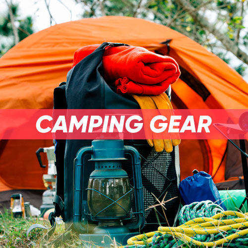 Camping, Backpacking, Hiking Equipment
