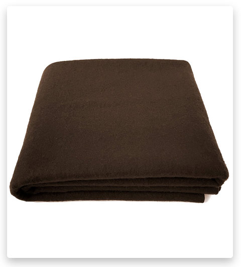 EKTOS 80% Wool Blanket, Light & Warm 3.7 lbs