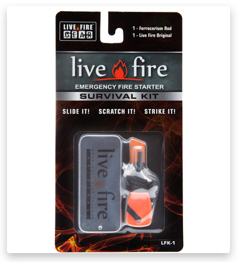 Live Fire Survival Fire Starter Kit