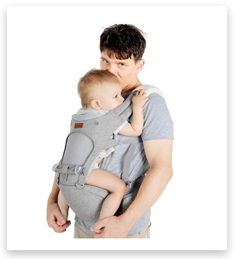 Lictin Baby Carrier 6-in-1 Ergonomic Backpack Carry