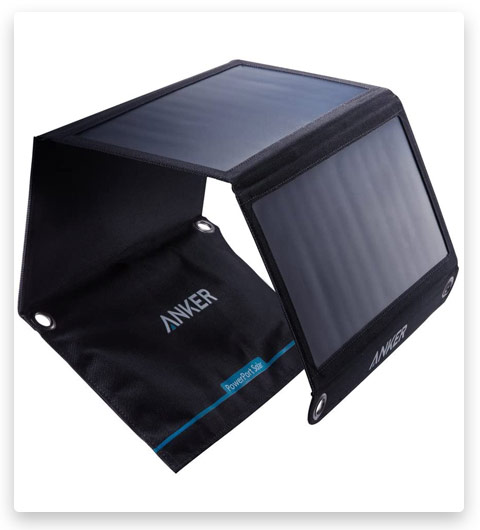 Solar Panel, Anker 21W 2-Port USB Portable Solar Charger with Foldable Panel