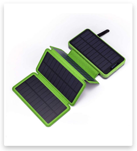 Solar Power Bank, Miady Camping Phone Charger 25000mAh