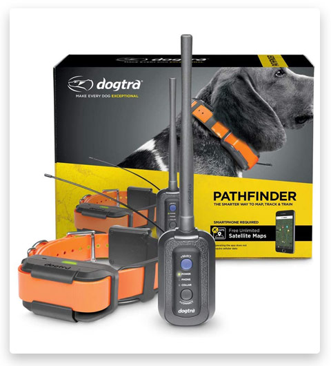 Dogtra Pathfinder 9-Mile 21-Dog Expandable Waterproof Smartphone GPS Tracking