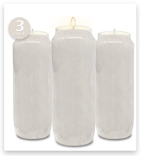 Hyoola 9 Day White Prayer Candles