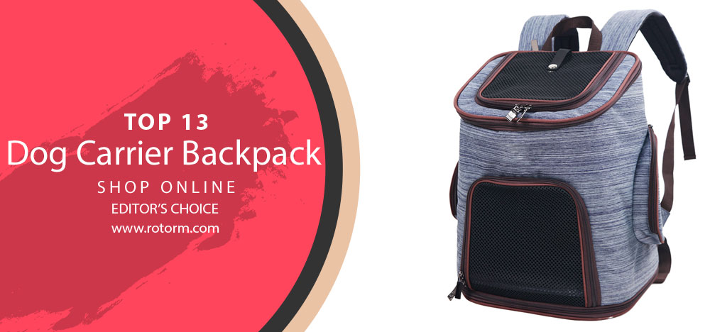 Best Dog Carrier Backpack - Editor's Choice