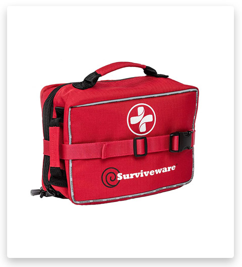 Surviveware Large First Aid Kit & Added Mini Kit