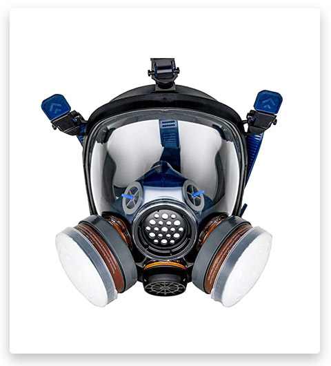 PD-100 Full Face Organic Vapor Respirator & Gas Mask