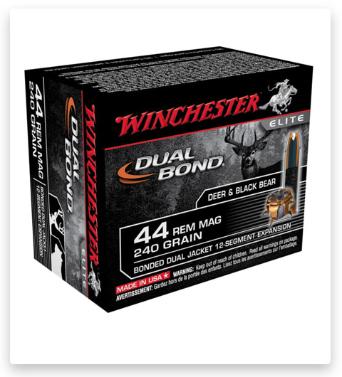 Winchester DUAL BOND HANDGUN 44 Magnum Ammo 240 grain