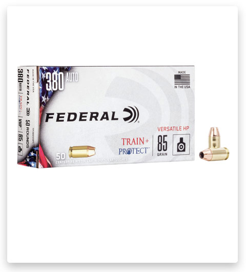 Federal Premium Centerfire Handgun 380 ACP Ammo 85 grain