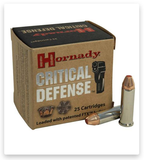 Hornady Critical Defense 38 Special Ammo +P 110 Grain