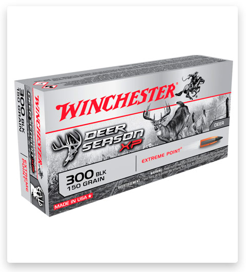 Winchester DEER SEASON XP 300 AAC Blackout Ammo 150 grain