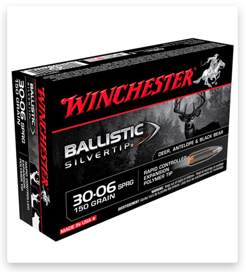 Winchester BALLISTIC SILVERTIP 30-06 Springfield Ammo 150 grain