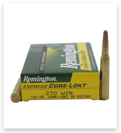 Remington Core-Lokt 270 Winchester Ammo 150 Grain