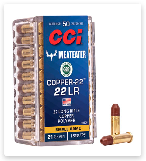 CCI Copper-22 22 Long Rifle Ammo 22 grain
