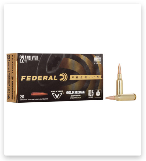Federal Premium GOLD MEDAL BERGER 224 Valkyrie Ammo