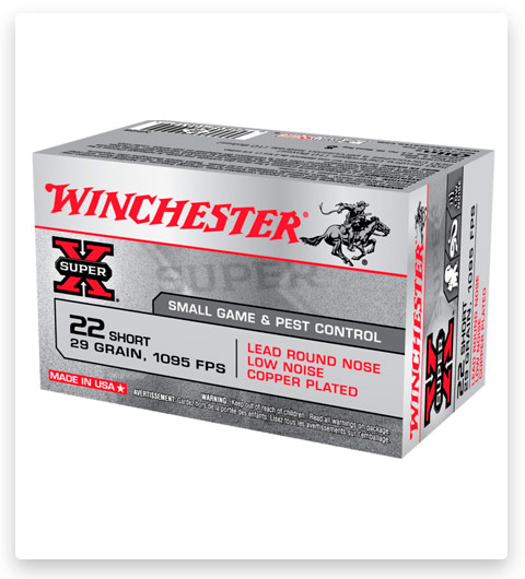 Winchester SUPER-X RIMFIRE 22 Short Ammo