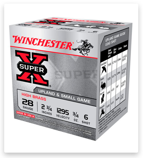 Winchester SUPER-X SHOTSHELL 28 Gauge Ammo
