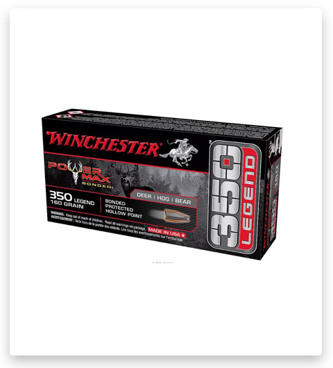 Winchester Power Max Bonded 350 Legend Ammo 160 Grain