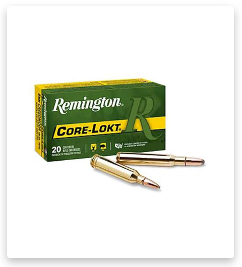 Remington Core-Lokt .260 140 Grain Core-Lokt Pointed Soft Point Centerfire Rifle Ammunition