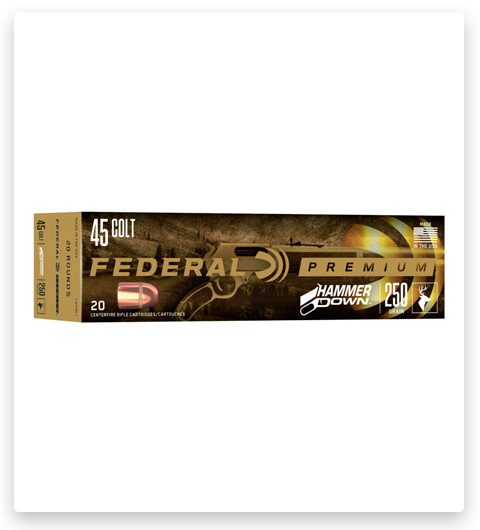 Federal Premium Centerfire Handgun 45 Colt Ammo 250 grain