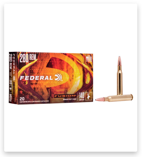 Federal Premium FUSION 280 Remington Ammo 140 grain