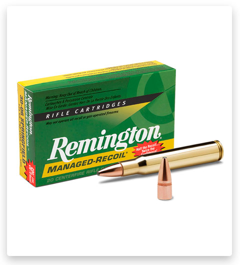 Remington Managed-Recoil Rifle 30-30 Winchester Ammo 125 Grain