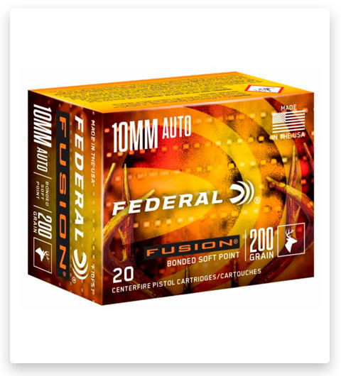 Federal Premium Centerfire Handgun 10mm Ammo 200 grain