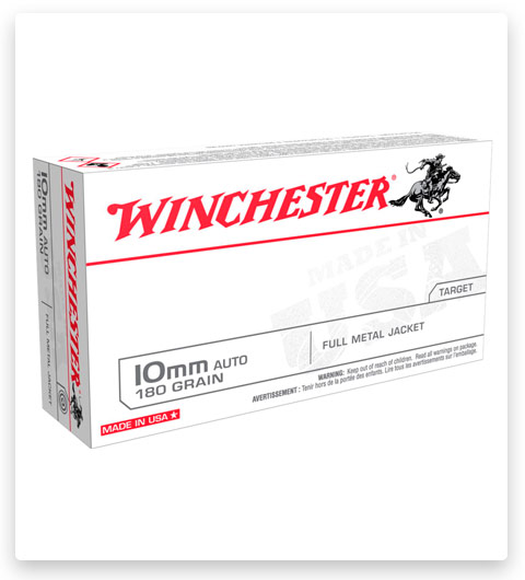 Winchester USA WHITE BOX 10mm Auto Ammo 180 grain