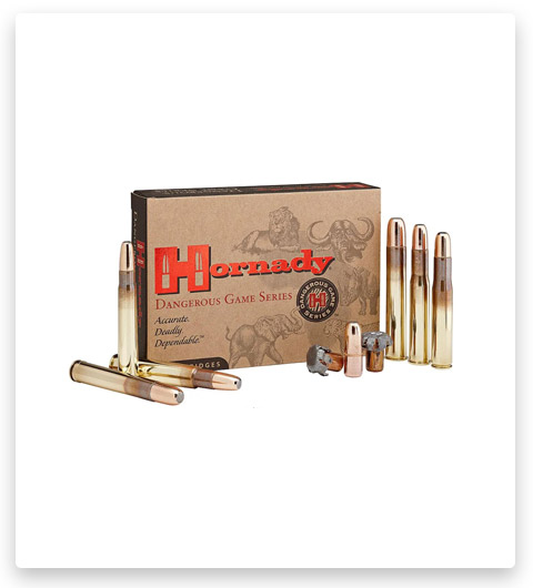 Hornady Dangerous Game .458 Lott 500 Grain Dangerous Game eXpanding Bonded Centerfire Rifle Ammunition