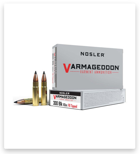 Nosler Varmageddon .300 AAC Blackout Brass Ammunition