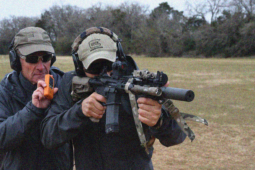 How far can an AR 15 rifle shoot?