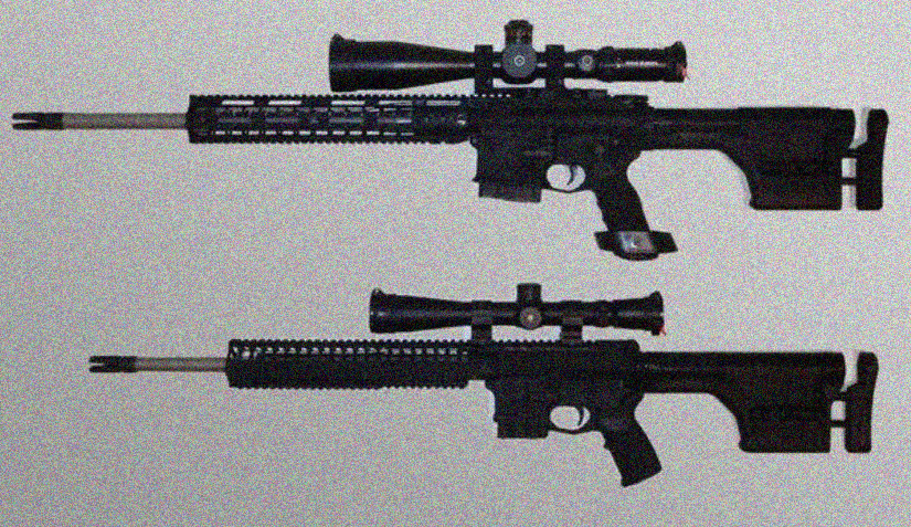 What is the difference between AR-15 and AR-10?