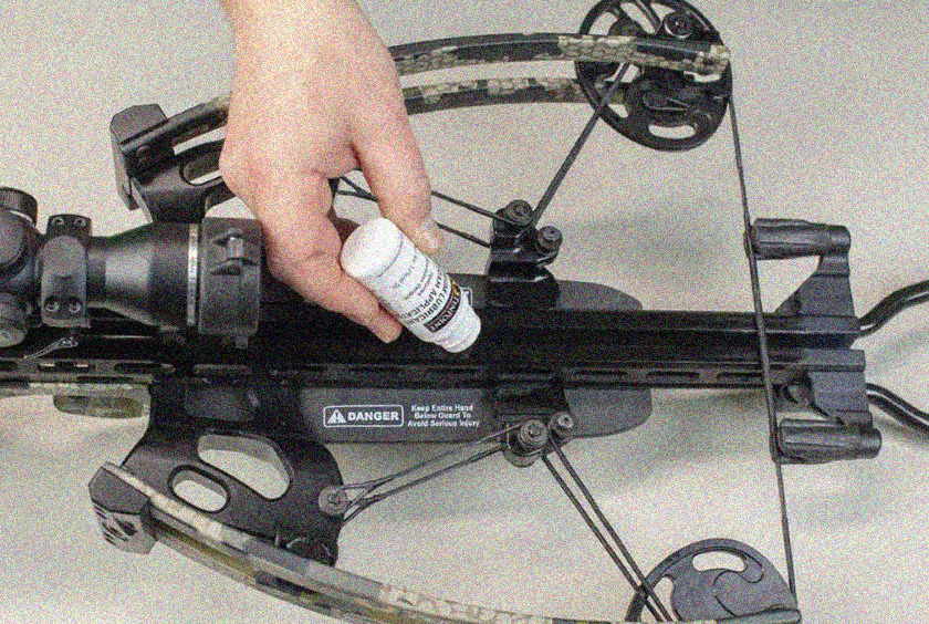 What can you use for rail lube on a crossbow?