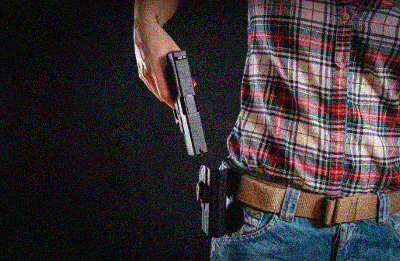 How to conceal carry with a Tucked in shirt?