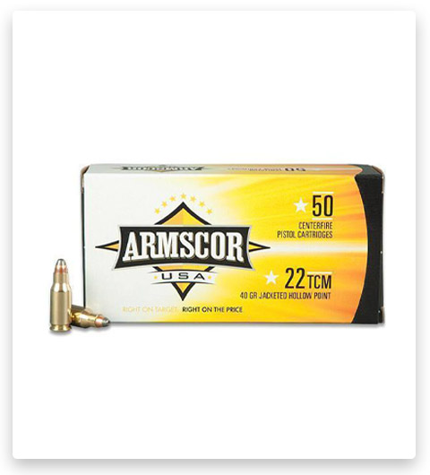  22 TCM – Armscor Precision Inc – 40 Grain