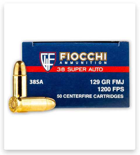 FMJ - Fiocchi - 38 Super - 129 Grain