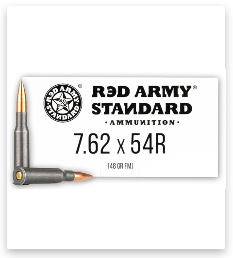 FMJ - Red Army Standard - 7.62x54r - 148 Grain