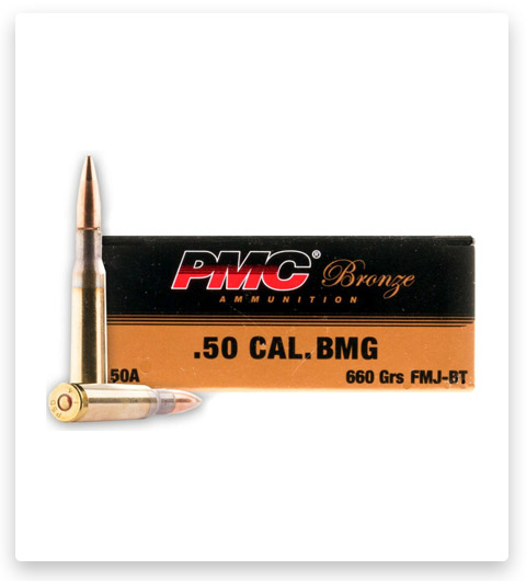FMJBT - PMC - 50 Cal BMG - 660 Grain - 200 Rounds