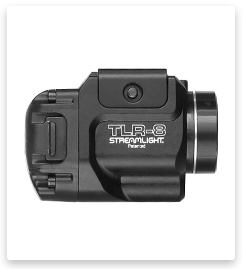 Streamlight TLR-8 500-Lumen Pistol Light with Integrated Red Aiming Laser