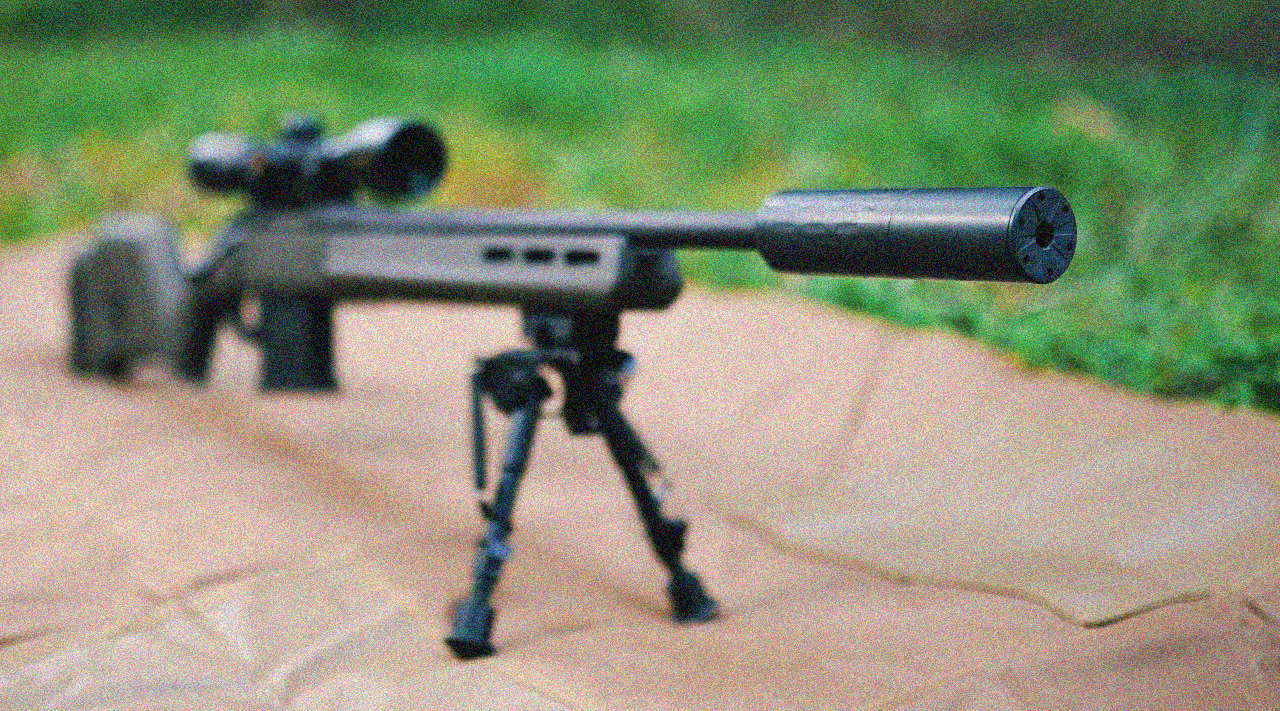 How loud is a 22-250 rifle?