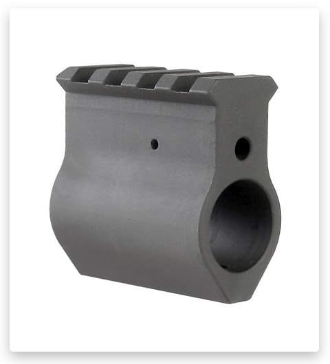 Midwest Industries Upper Height Gas Block With Machined Rail